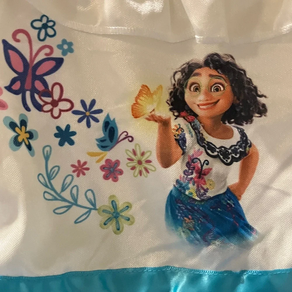 Disney Encanto Cream‎ and Blue Mirabel Character Nightgown Size 8 - Picture 2 of 13